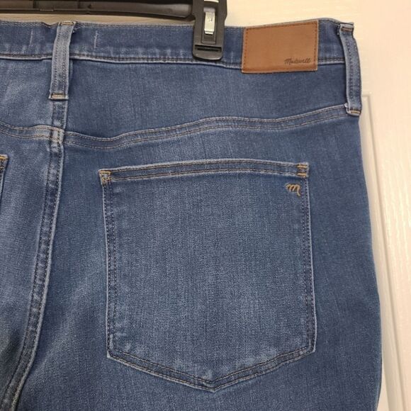 Madewell 10” High Waist Crop Skinny Jeans Size 34 - Picture 8 of 12